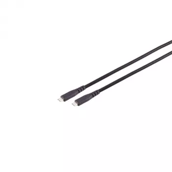 S CONN MAXIMUM CONNECTIVITY 13-57005 USB-C-naar-USB-C-kabel, USB 3.2 Gen 2x2, TPE, 0,25 m