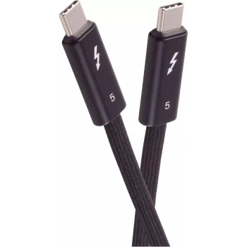 S CONN MAXIMUM CONNECTIVITY 13-75035 USB-C naar USB-C Thunderbolt 5-kabel, UltraFlex, 240W, Pro, 2,0 m