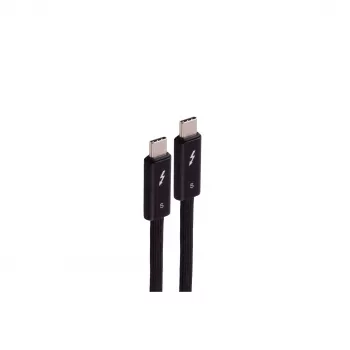 SHIVERPEAKS USB-C naar USB-C Thunderbolt 5 UltraFlex kabel 240W 1m BS13-75025