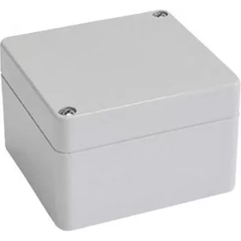 Bopla 02205000 EUROMAS M 205 universele behuizing, polycarbonaat, 52 x 50 x 35 mm, lichtgrijs