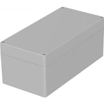 Bopla EUROMAS T 242 03242000 universele behuizing, 240 x 120 x 100 mm, ABS, lichtgrijs