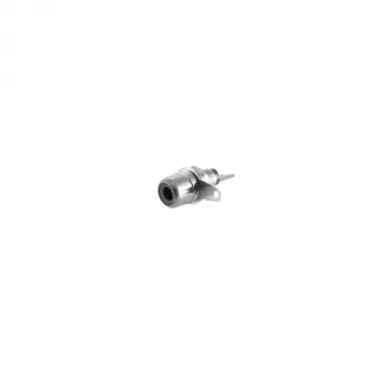 S CONN maximum connectivity RCA/cinch chassis mount jack, zwart 52090-S