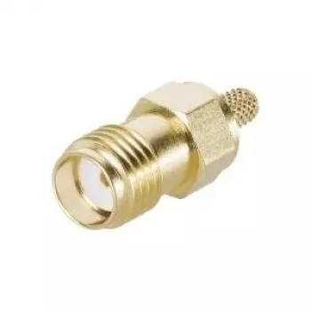 Telegärtner J01151A0611 SMA-kabelbus, krimp G05, voor RG-223/U, RG-142 B/U, goud