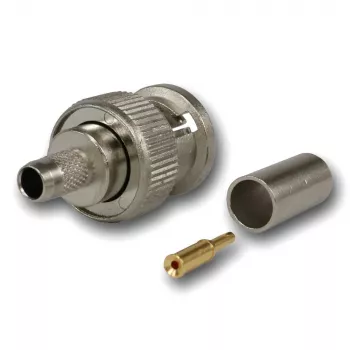 Telegärtner BNC stekker crimp connector 75 Ohm voor RG59/RG62/RG179/RG187/RG316 J01002A0030