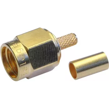 TELEGÄRTNER SMA stekker connector crimp/solderen voor G08 (RD-316) goud J01150A0021