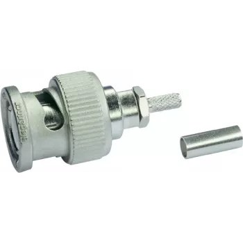 Telegärtner BNC-kabelstekker crimp G07 / G29 50 Ohm, Professional, voor RG-316/U en 0,45/1,4, 1 stuk J01000A1294