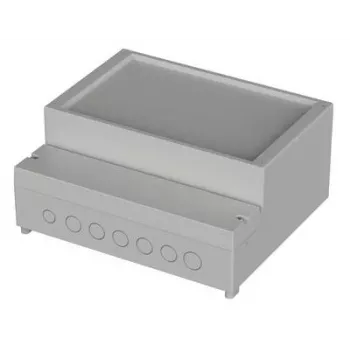Bopla RCP 250 F besturingsbehuizing 257 x 217 x 112 mm ABS lichtgrijs 41250609