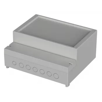 Bopla RCP 250 F besturingsbehuizing 257 x 217 x 112 mm ABS lichtgrijs 41250609