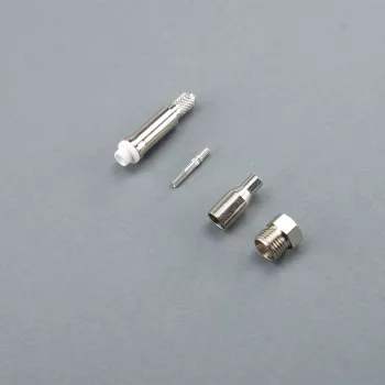 Telegärtner FME-bus crimpstekker voor RG-316/U, 50 Ohm, nikkel/goud, 1 stuks J01701A0008Z