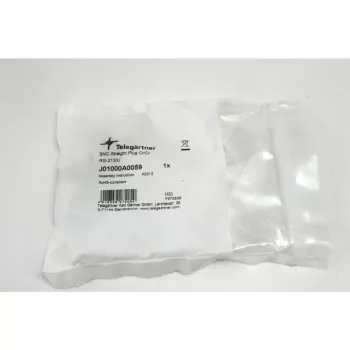Telegärtner BNC-krimpkabelstekker, 50 Ohm, RG-213/U, 1 stuk (J01000A0059)