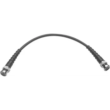 Telegärtner L00011A1457 2m BNC stekker naar BNC stekker 50 Ohm RG58 coaxkabel, zwart