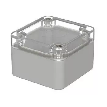 Bopla EUROMAS M 205 G universele behuizing, 52 x 50 x 35 mm, polycarbonaat, lichtgrijs 02205400