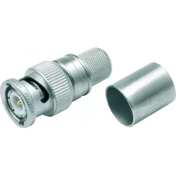 Telegärtner BNC-kabelstekker crimp G37 50 Ohm, crimp/crimp, Professional, A3326, G37 (2,7/7,25) - 5 stuks (J01000A0061)