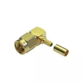 TELEGÄRTNER SMA-haakse crimpstekker voor RG-58 C/U, goud, 5-pack J01150A0091