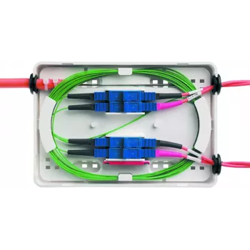 Telegärtner H02050A0104 Cat.6A afgeschermde RJ45-datamodule, gereedschapsloze IDC, 10G, IP20
