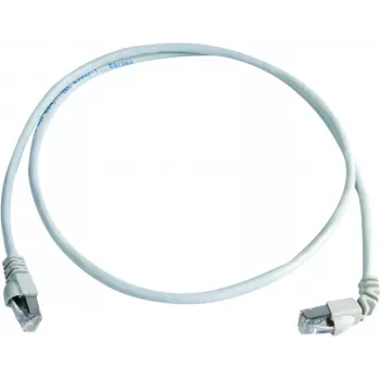 Telegärtner Cat.7 ruwkabel MP8 FS 600 LSZH 2,0 m, 1x90-graden netwerkkabel wit 2 m L00001A0164