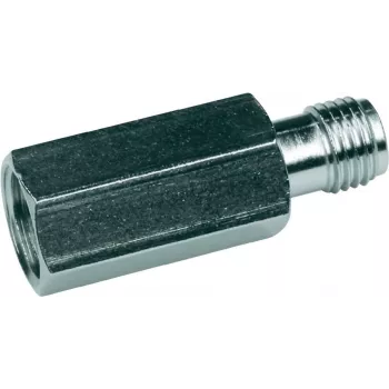 Telegärtner J01703A0000 FME-stekker naar SMA-bus HF-coaxiale adapter, 50 Ohm, DC-3 GHz, zwart