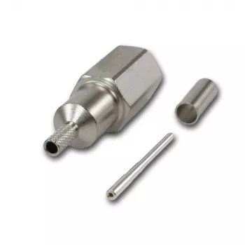 Telegärtner FME-kabelstekker krimpen G07 krimpen/krimpen, low cost, 15 dB / 2 GHz, B2725, G07 (RG-316/U) - 5 stuks J01700A0010