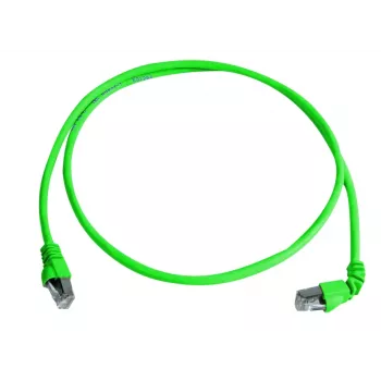 Telegärtner MP8 FS 500 Cat6a SFTP-patchkabel RJ45 7,5 m groen L00004A0111