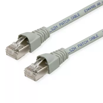 TELEGÄRTNER TEGA Cat.6A IEC MP8 FS 500 LSZH patchkabel 7m grijs L00004A0093