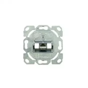 TELEGÄRTNER AMJ-S Cat.6A afgeschermde RJ45-aansluitmodule met afdekking, zuiver wit J00020A0514