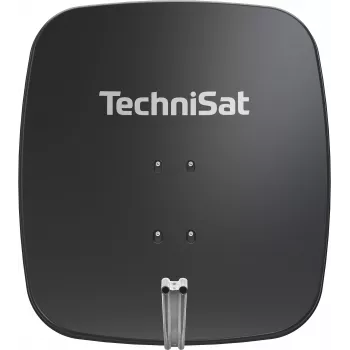 TechniSat SATMAN 65 PLUS satellietschotel – 65 cm, 35,7 dBi winst, HDTV, mastmontage, lichtgrijs