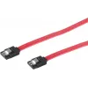 GoodConnections SATA 3 Gb/s kabel met vergrendeling, 0,5 m, rood 5045-A05