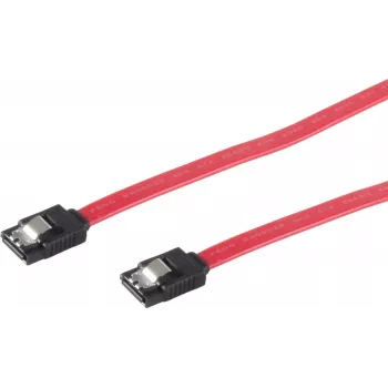 GoodConnections SATA 3 Gb/s kabel met vergrendeling, 0,5 m, rood 5045-A05