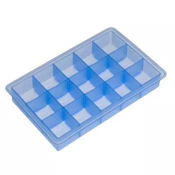 LURCH FlexiForm ijsblokjesvorm 15 blokjes blauw 10450