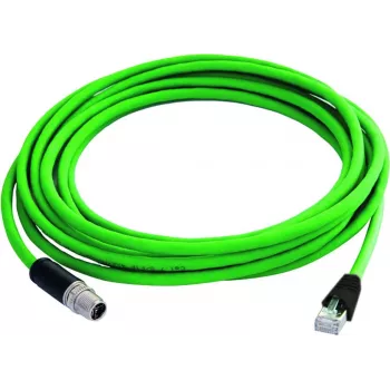 Telegärtner L80100A0001 Cat6a S/FTP netwerkkabel, 1 m, groen