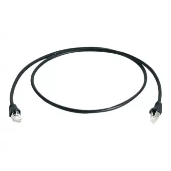 Telegärtner Cat 6A S/FTP-patchkabel, 1,5 m, zwart L00001A0169