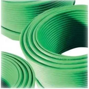 Telegärtner 100017329 RJ45 CAT 5 patchkabel met knikbeveiliging, groen