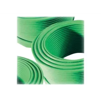 Telegärtner 100017329 RJ45 CAT 5 patchkabel met knikbeveiliging, groen