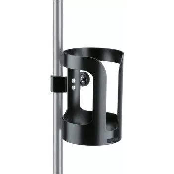 K&M 16022-000-55 bekerhouder voor muziekstandaard - zwart