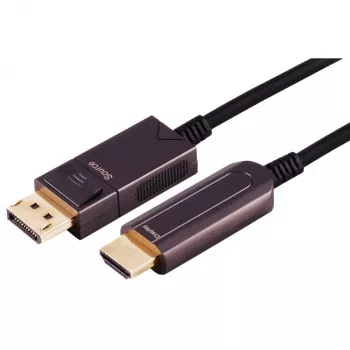 S/CONN maximum connectivity 30-20075 optische DisplayPort-naar-HDMI-A-adapterkabel, 4K60, 10 m