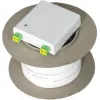 TELEGÄRTNER H02082A0015 4x LC OM3 multimode glasvezel patchkabel, 50 m, LSZH, wit