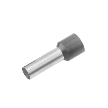 Cimco 187019 adereindhuls 4 mm² deels geïsoleerd grijs 100 stuks