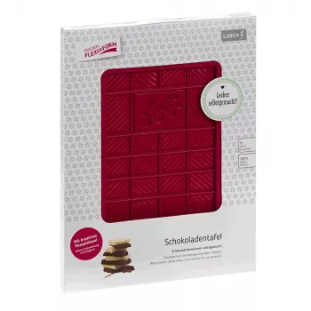 Lurch 83090 siliconen chocoladevorm, 12,0 x 20,5 cm