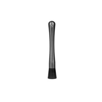 Lurch cocktailglas-randdecorateur & tangenset rookgrijs 240799