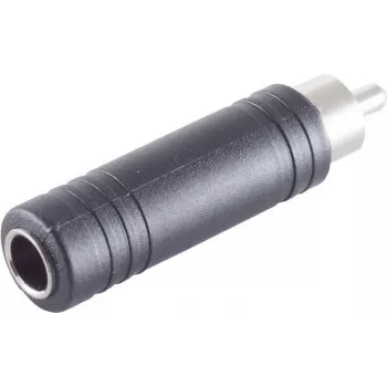 S CONN MAXIMUM CONNECTIVITY ShiverPeaks S/CONN maximum connectivity adapter, RCA-stekker naar 6,3mm mono jackbus (57005)