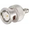 Telegärtner BNC crimpstekker 75 Ohm voor RG-59 B/U, goudcontact, nikkelbehuizing J01002F1288Z