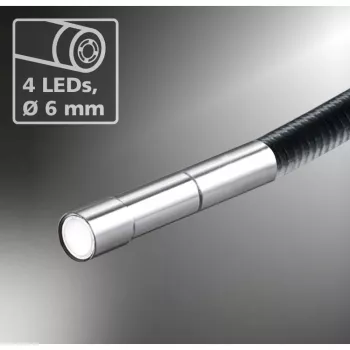 Laserliner Micro Camera endoscoopsonde Ø 6 mm, 1,5 m, LED-verlichting (082.221A)