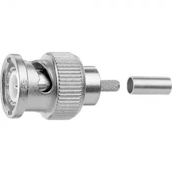 Telegärtner BNC-stekker crimp connector 75 Ohm Professional serie voor coaxkabel J01002A0073
