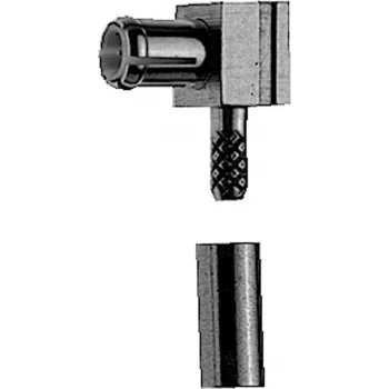 Telegärtner MCX haakse crimpstekker voor RG-178 B/U, verguld, 5-pack (J01270A0201)