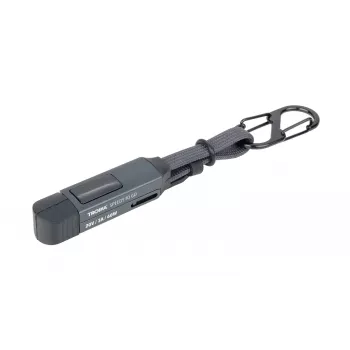 TROIKA SPEEDY TO GO sleutelhanger met winkelwagenmuntje - titanium CBL60/TI