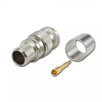 Telegärtner BNC crimpstekker voor RG214/U & RG393/U, 50 Ohm, 1 stuk J01000A0060