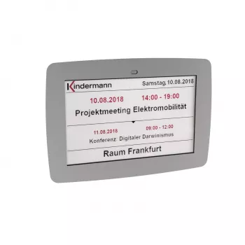 Kindermann eInk Doorsign 7.4 RVS frame 5002000611
