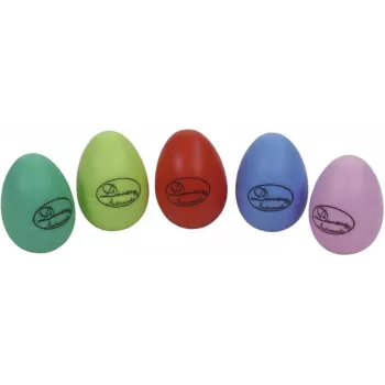DIMAVERY Egg Shaker-set met 2, verschillende kleuren, kunststof percussie-shakers 26055820