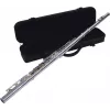 DIMAVERY QP-10 C dwarsfluit, verzilverd 26500300