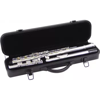 DIMAVERY QP-10 C dwarsfluit, verzilverd 26500300